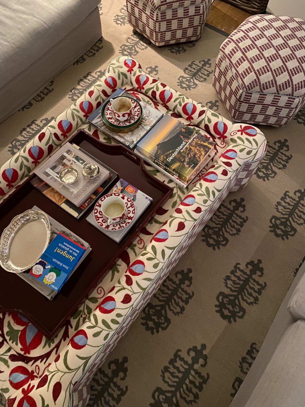 Carmine Suzani Coffee Table - Image 3