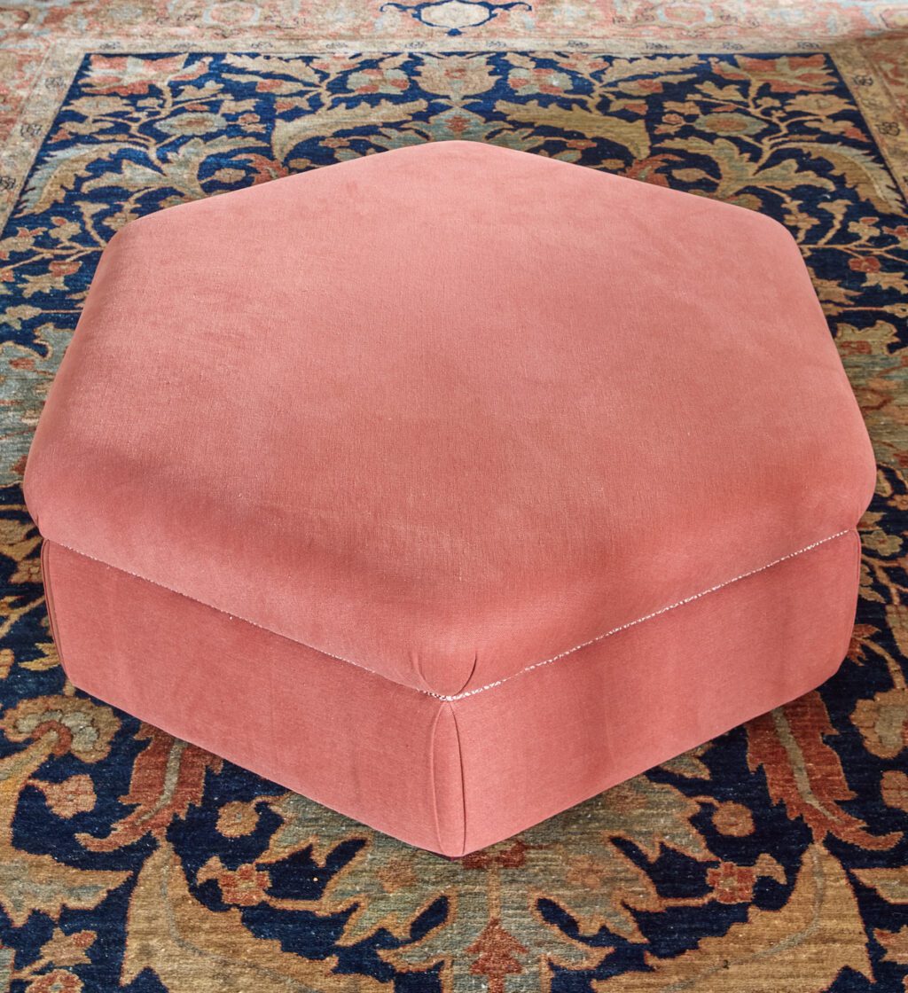 Big Hexagonal Pouf - Image 4